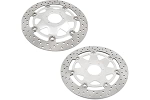 CHIFUN 1 Pair Front Brake Rotor Compatible with Honda Goldwing 1800 GL1800 2001-2017 Stainless Steel Motorcycle Brake Discs Rotors
