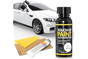XTryfun Touch Up Paint for Cars Paint Scratch Repair Kit, Automotive Paint, Quick & Easy Fix Scratch Repair for Vehicles (White)