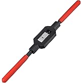 uxcell Adjustable Tap Wrench Handle for 1/4"-3/4" (UNC/UNF) / Metric M5-M20 Taps, Thread Tap Holder Reamer Hand Tapping Tool
