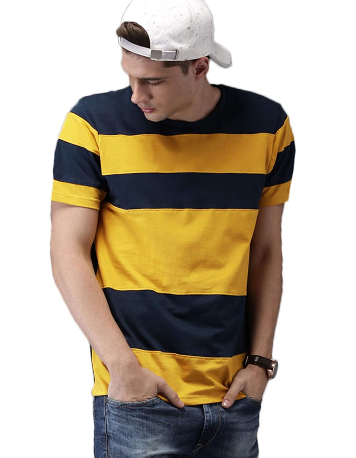 veirdo men's cotton tshirt