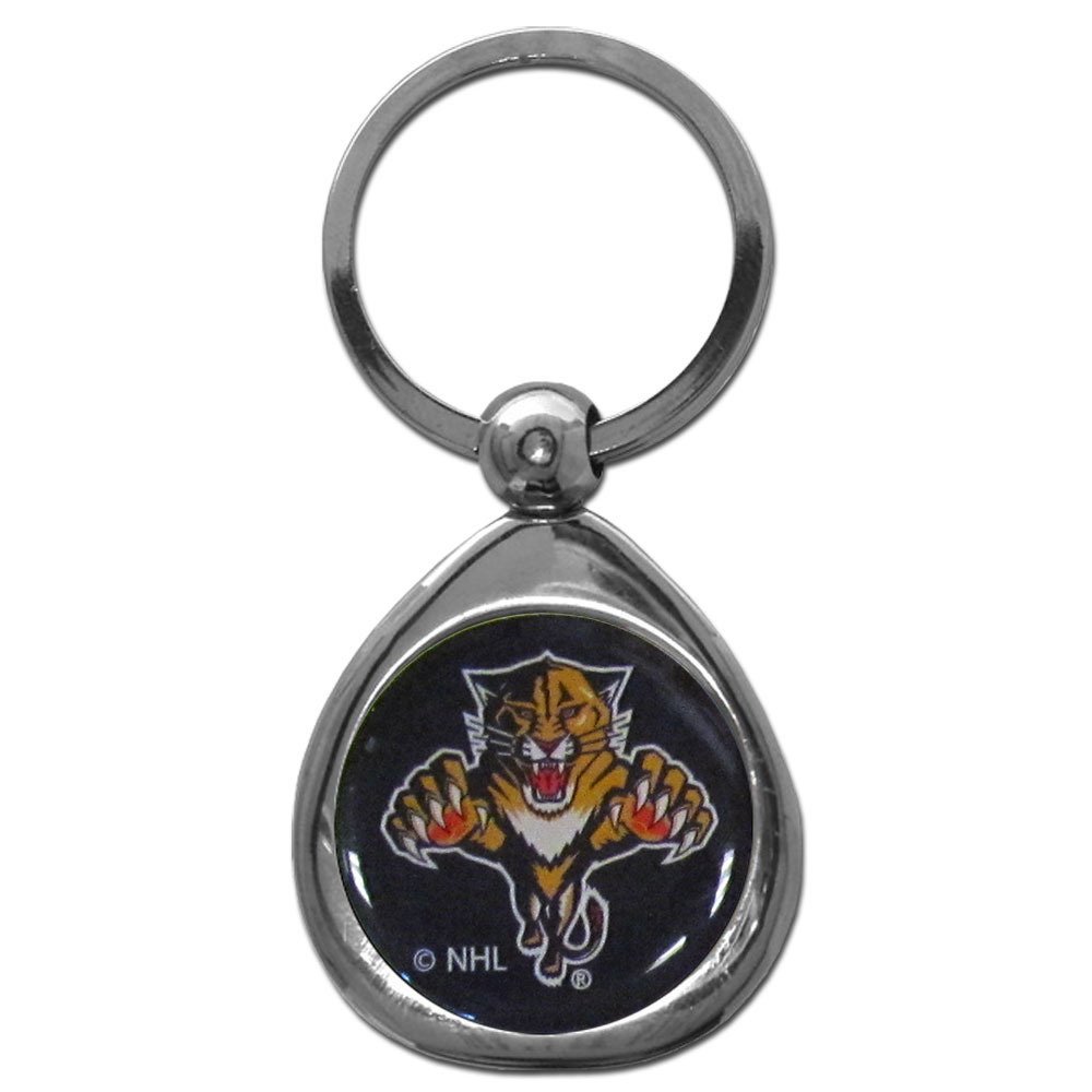 Siskiyou NHL Sports Fan Shop Florida Panthers Chrome Key Chain One Size Team Colors