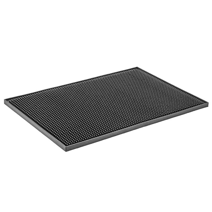 THW PVC Rubber Bar Service Mat Spill Mat for Counter Top, Non Slip - 18