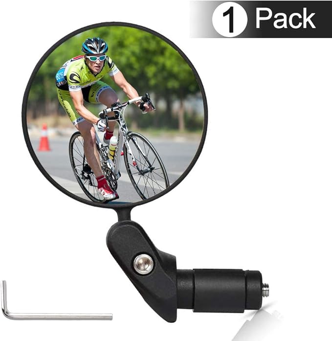 fahrradspiegel 360 drehspiegel ruckspiegel fahrrad und bicycle mirror safe rearview mirror ruckspiegel lenkerspiegel konvexen reflektor fur fahrrad bike mountainbikes hd convex safe ruckspiegel amazon de sport freizeit