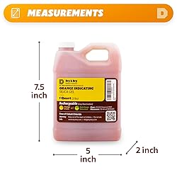 Dry & Dry" [1 Quart Premium Orange Indicating