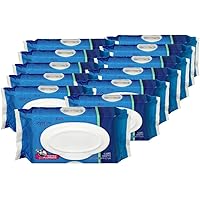 WONDERFUL Flushable Butt Wipes, Unscented 100% Plant-Based Wet Wipes For Adults & Kids, Sewer & Septic Safe, Gentle For Sensitive Skin, Wipes Flushable Pack For Bathroom & Travel, 6-Pack (360 Wipes - View #12