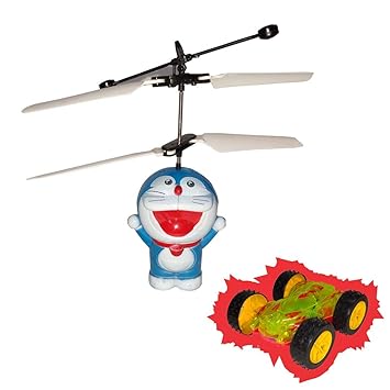 doraemon flying toy hand sensor