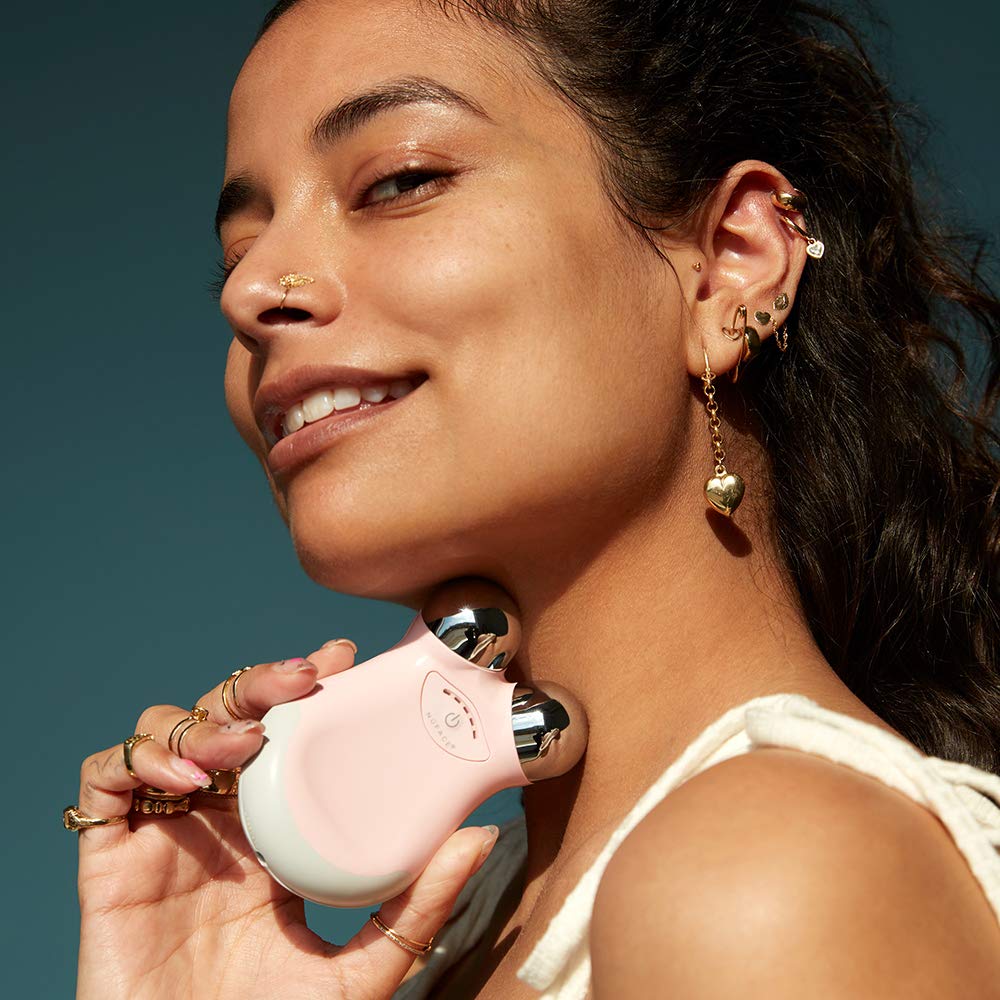 NuFACE Mini Petite Facial Toning Device, Mini Device + Hydrating Leave-On Gel Primer, Handheld Skin Care Device to Lift Contour Tone Skin + Reduce Look of Wrinkles, FDA-Cleared At-Home System: Carol Cole Company: Premium Beauty
