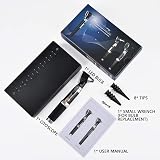 Jiusion 3X Otoscope with LED 8 Tips Storage Case for Doctor Nurse Adult Kid Pet view 7