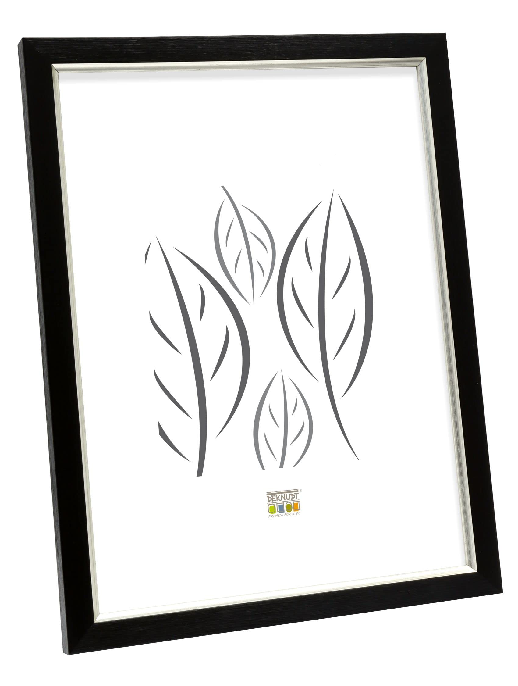 Deknudt Photo Frames, Resin, Black, 30 x 40 cm