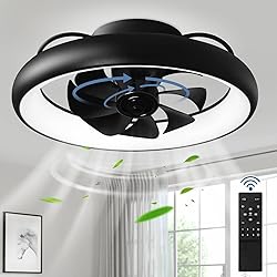 DLLT 20'' 360-Degree Rotation Ceiling Fan with