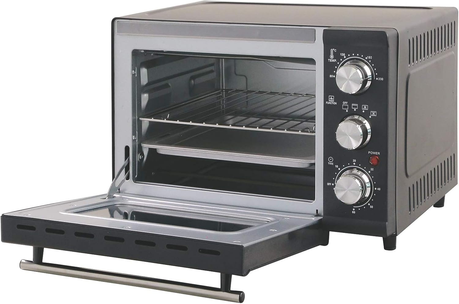 Forno elettrico ventilato 1300 W 24 l Kooper Grandi elettrodomestici  urban-earth.co.uk