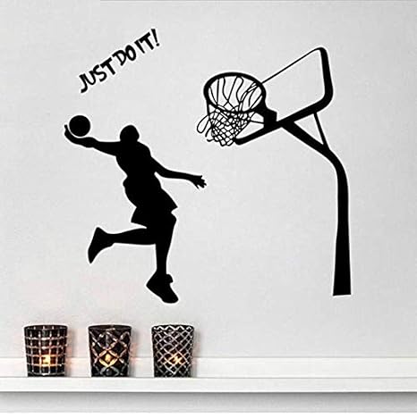 Zykang Brillint Yy Nursery Wall Sticker 3D Baloncesto Decoración ...