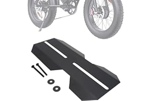 IUVWISN Electric Bike Middle Fender Mudguard Cover Splash Mud Guard Compatible Fit for Ridstar Q20/Q20 Pro Lite EBike Dirt Bike