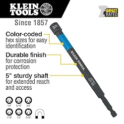 Klein Tools 32930 SAE Magnetic Impact Nut Setter