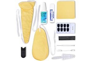 Nan Yante Saxophone Cleaning Kit – 11-Piece Complete Maintenance Set with Swabs, Brushes, Key Oil & Cork Grease for Alto/Tenor/Soprano Sax Musicians & Students