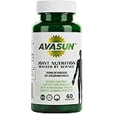 ASU Joint Support Supplement – 300mg Avocado Soy Unsaponifiables for Joint Comfort, Mobility & Cartilage Health, Clinically Studied, Plant-Based, Non-GMO, Gluten-Free, 60 Capsules (2 Month Supply)