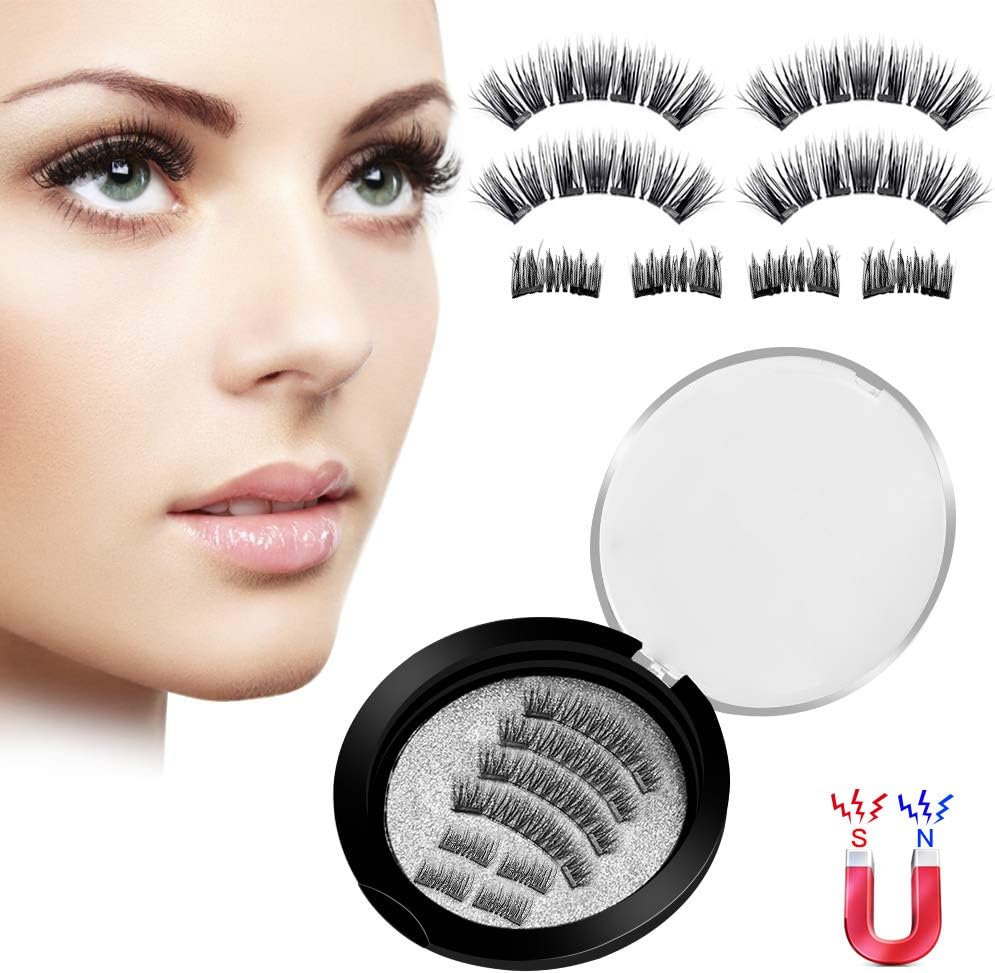 Eyelashes Natural Look 8 PCS 3D Falses Eyelashes Handmade
