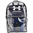 Under Armour Unisex-Adult Loudon Clear Backpack, (960) Clear/Black/White, One Size Fits Most