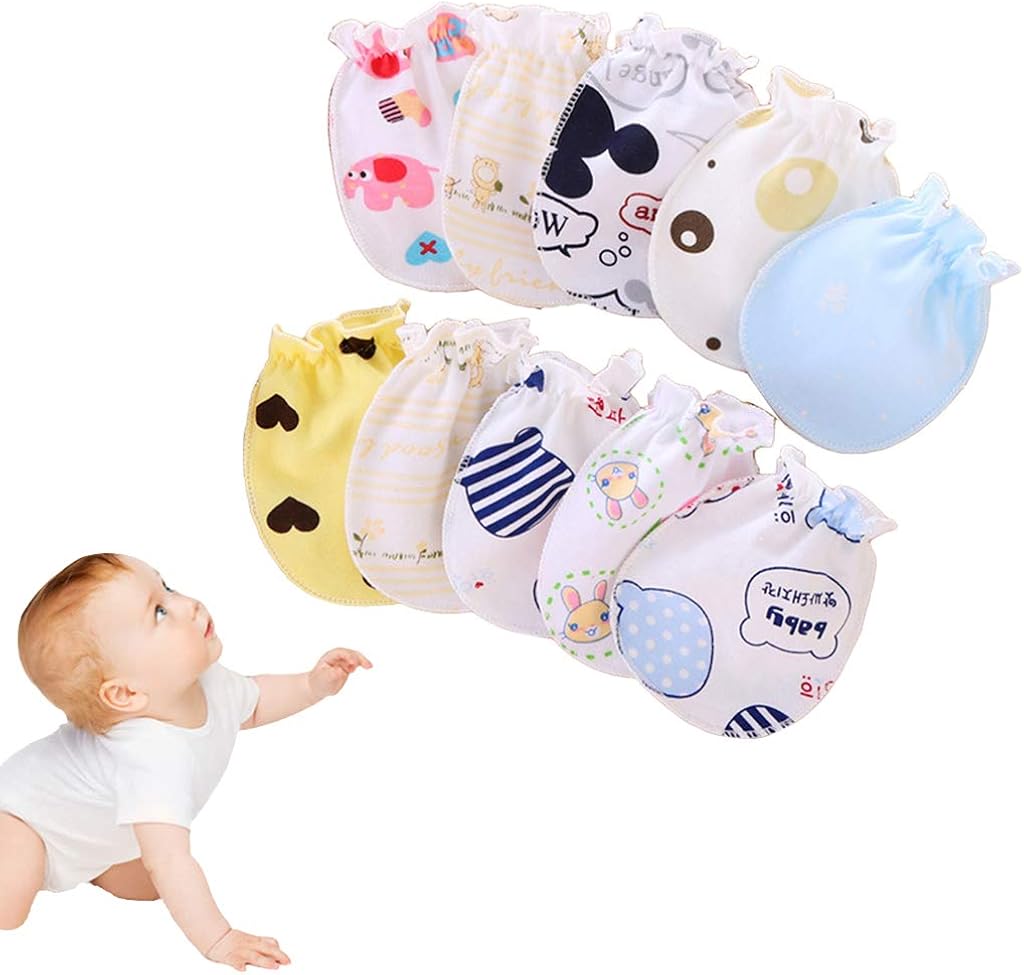 baby anti scratch gloves