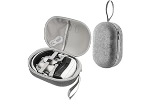 [for Elite Strap] Hard Portable Carrying Case for Meta Quest 3, Shockproof Portable Bag, Handle Bag for Qculus Quest 3 Touch 