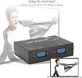 Bewinner 2-In-1-Out VGA Switch Box 1920x1440 Splitter Adapter for PC Laptop view 8