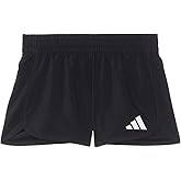 adidas Girls Elastic Waistband Retro Woven Gym Shorts