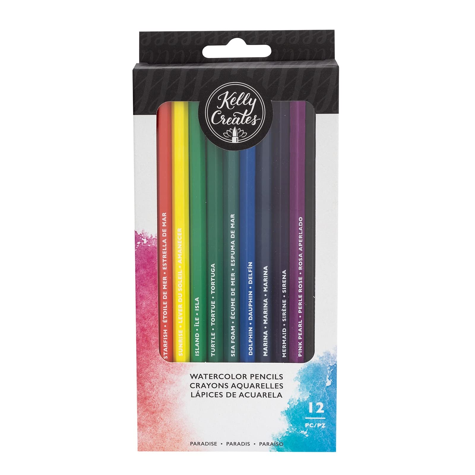 AMERICAN CRAFTS Kelly Creates Pencil 12/PKG, Assorted, One Size