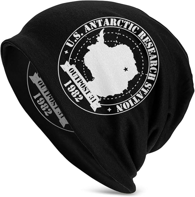 XDZ8JA Men's Beanie Hat Output 31 Antarctica Research Knit Hat Soft