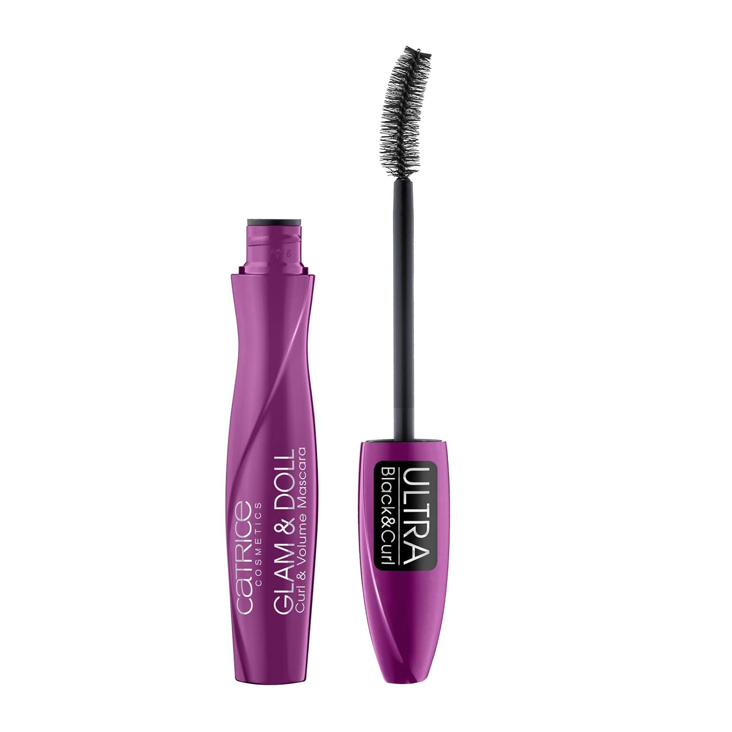 Catrice Wimperntusche Glam & Doll Curl & Volume Mascara Black 010 1er