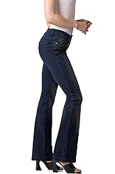 Hybrid & Company Women's Skinny Bootcut Stretch