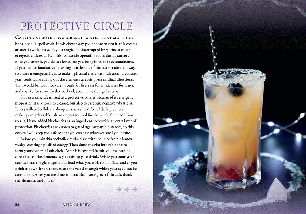 Witch's Brew: Magickal Cocktails to Raise the Spirits - A Cocktail Book