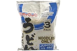 明星 Myojo Jumbo Udon Noodles, No Soup, 4.94 Oz