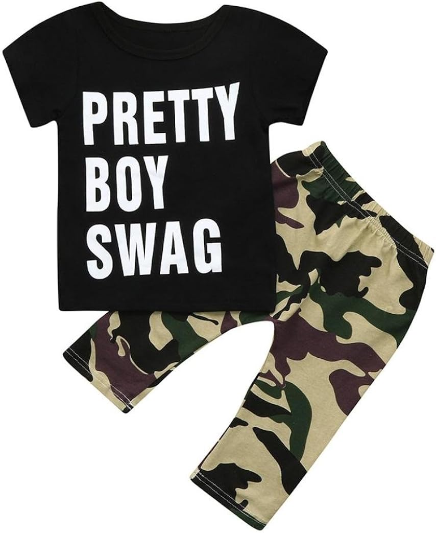 6 Mois A 4 Ans Ensemble Bebe Garcon Ete Chic Vetements Bebe Fille Garcons Sport Camouflage Chemise A Manches Courtes T Shirt Tops Et Camouflage Pantalons Oyedens Vetements Garcon Bebe Bebe Garcon 0 24m