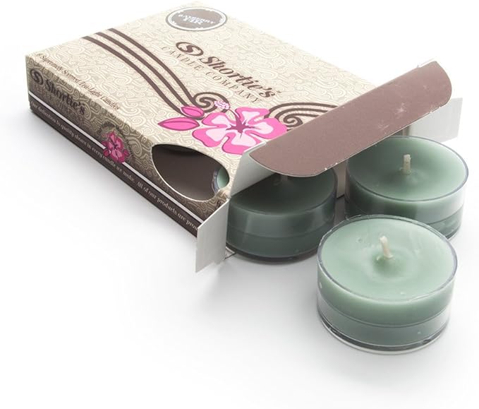 Bayberry Fir Tealight Candles Highly Scented Green TeaLight Candles