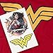 Popfunk Juvenile Wonder Woman Logo T Shirt (4T) Red