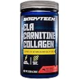 BodyTech CLA Carnitine Collagen - Promotes Healthy Skin, Supports Fat Metabolism, and Enhances Energy Levels - Delicious Fruit Punch Flavor (15.98 oz / 30 Servings)