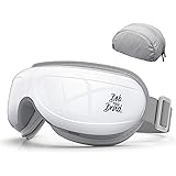 BOB AND BRAD Eye Massager, EyeOasis 2 - Heated Eye Massager for Migraines with Compression and Music, Rechargeable Smart Eye