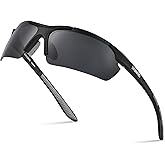 Xagger Polarized Sports Sunglasses for Men Women Wrap Around UV400 Running Baseball Softball Cycling Driving Glasses