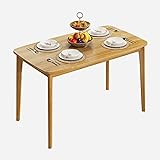 KKL Dining Table, 47“ Malaysian Oak Kitchen