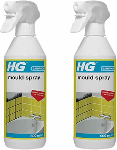 2 x HG Hagesan Bathroom Mould Removal Spray 500 ML - Effective Cleaner