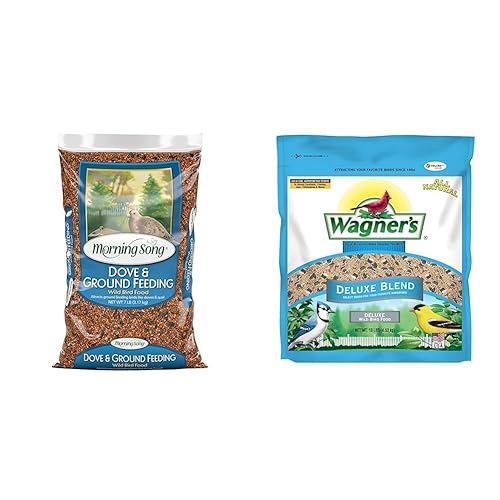 Morning Song Ground Feeding Birds Morning Song Dove & Ground Feeding Wild Bird Food - 7 Pound Bag For Doves, Quail & Sparrows Sunflower Seeds For Birds Morning Song Ground Feeding Birds Morning Song Dove & Ground Feeding Wild Bird Food - 7 Pound Bag For Doves, Quail & Sparrows Sunflower Seeds For Birds