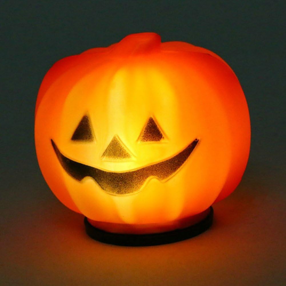 Dekoleidenschaft Citrouille Décorative En Osier Avec éclairage LED, Décoration D'automne, Décoration D'Halloween Avec Fil