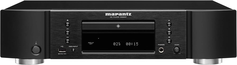 Marantz CD6007 HiFi CD Player with HDAM-SA2 D/A Converter Black