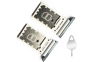 yuzhiyong Galaxy S22 / S22+ Plus SIM Card Tray Replacement for Samsung Galaxy S22 / S22 Plus SIM Holder Slot+Eject Pin (Green)