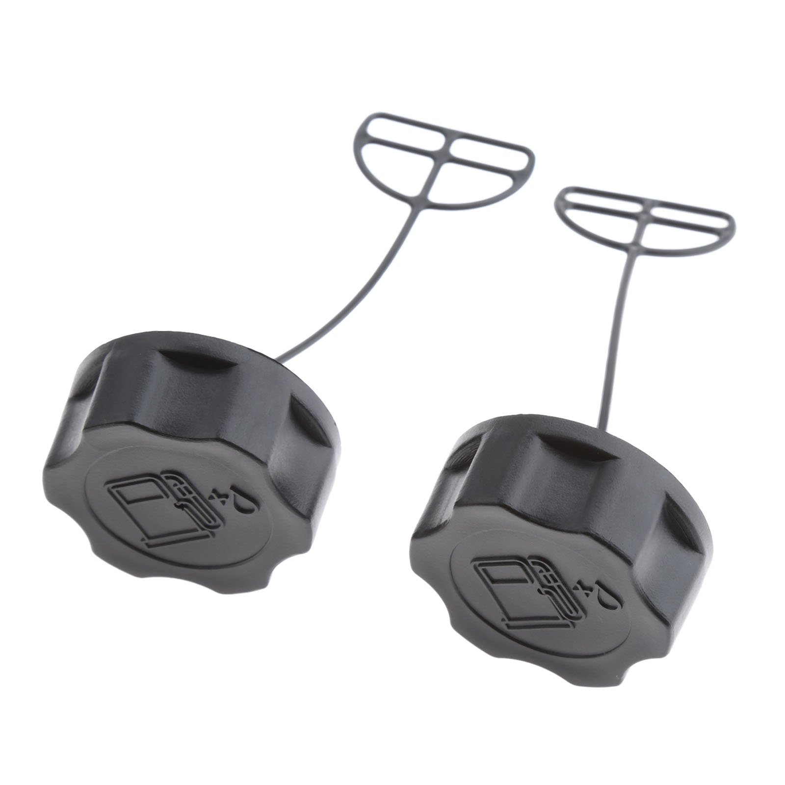 bowarepro 2Pcs Fuel Tank Cap Brushcutter Strimmer Hedge Trimmer Lawn Mower Grass Brush Cutter For 33CC 43CC 52CC CG330 CG430 Chinese Engine Motor