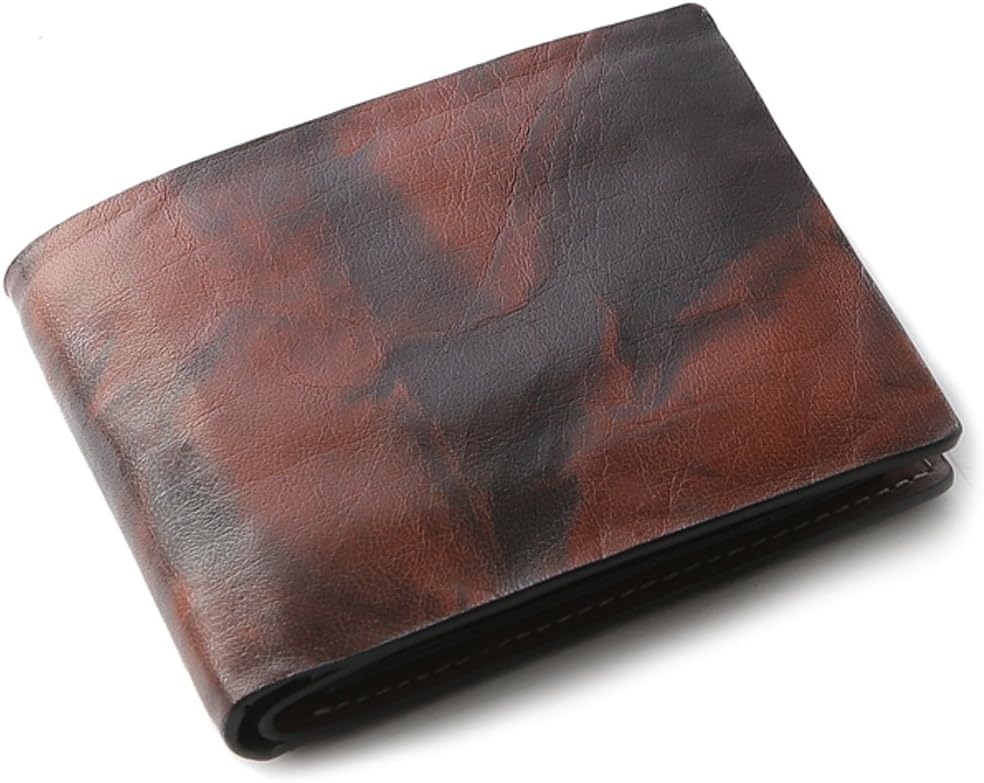 OHM Leather New York Wallet in Tiger Print Multi Color