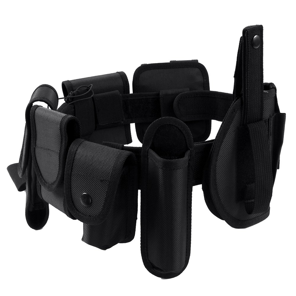 LUUFAN Security Tactical Belt Adjustable Heavy Duty Nylon Combat Belt Utility Belt Police Military Equipment