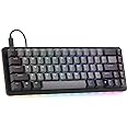 Drop ALT Mechanical Keyboard — 65% (67 Key) Gaming Keyboard, Hot-Swap Switches, Programmable Macros, RGB LED Backlighting, USB-C, Doubleshot PBT, Aluminum Frame (Kaihua Box White, Black)