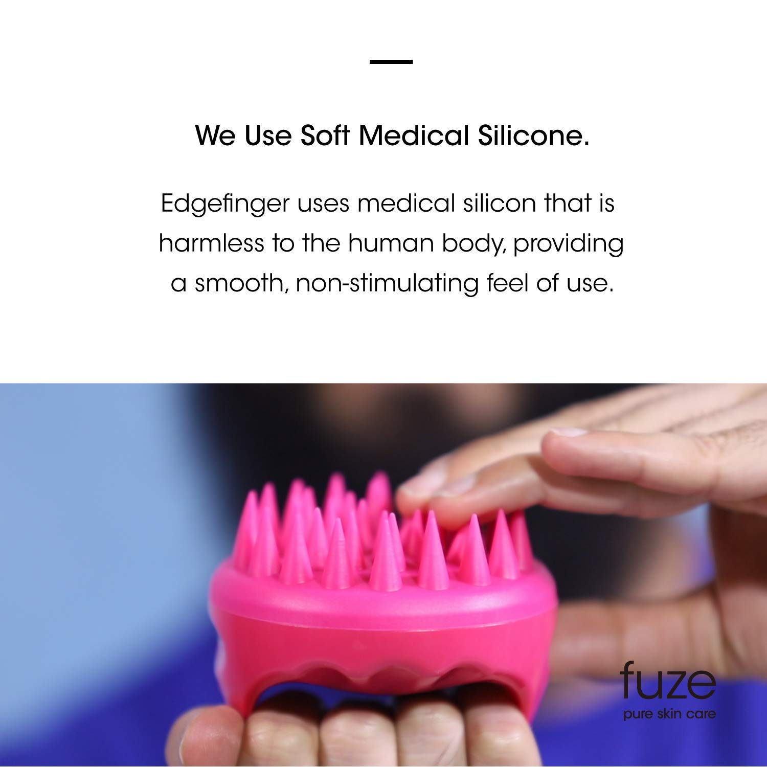 Auur fuze hair scalp massager shampoo brush Clearance