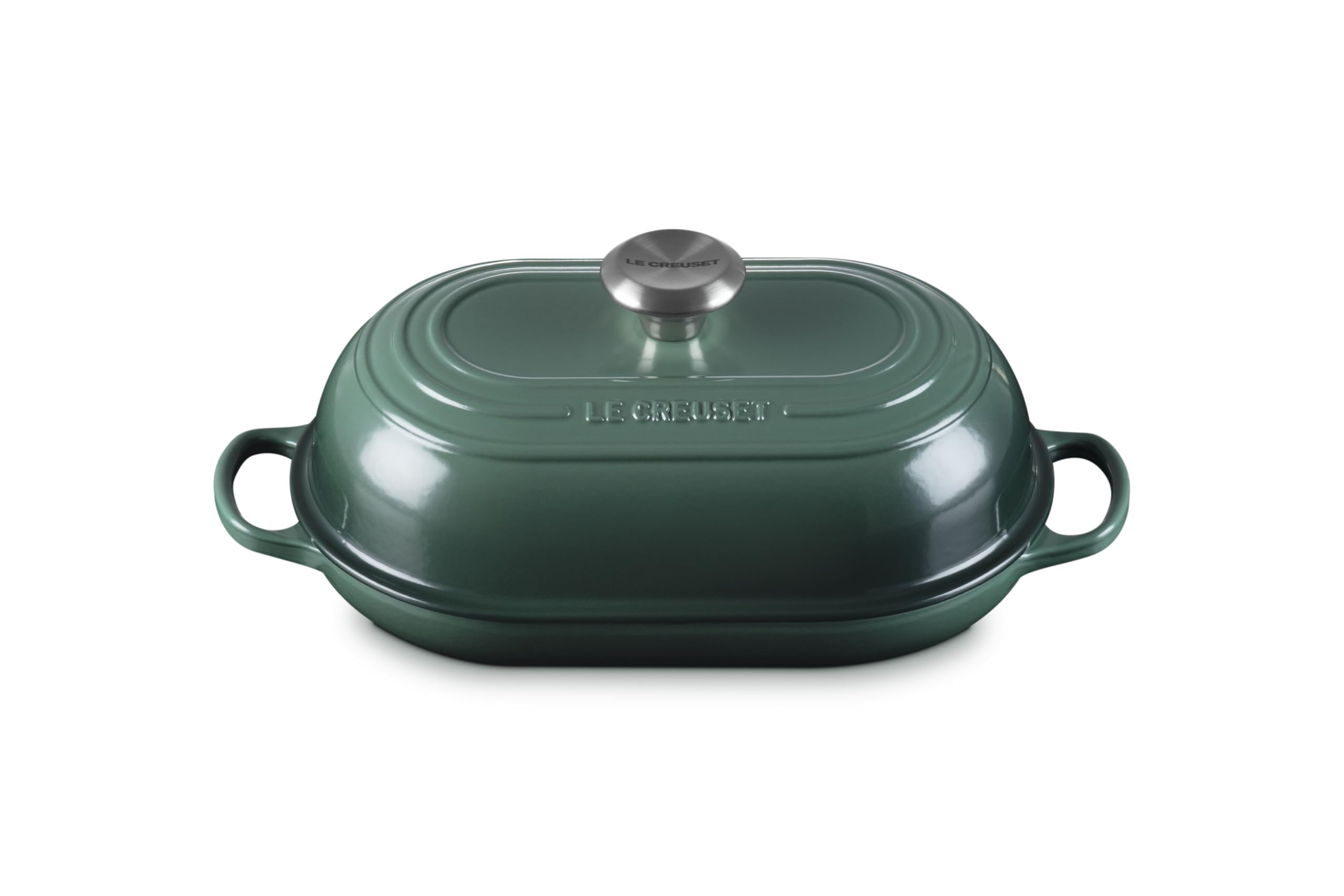 Le Creuset Enameled Cast Iron Signature Oval Bread Oven, 11.5 inch, Artichaut